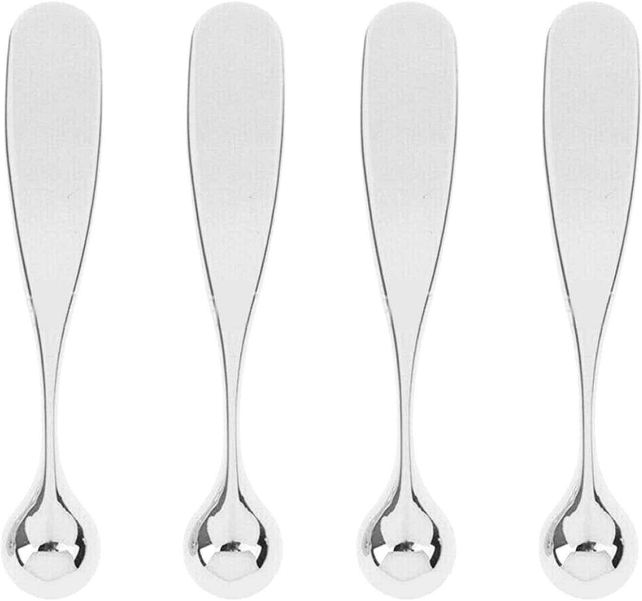4Pcs Metal Eye Cream Massage Stick Tool for Face Cream Applicator,Makeup Spatula, Eye Cream Applicator, Eye Massage Tool, Eye Cream Applicator, Eye Massages Tool.