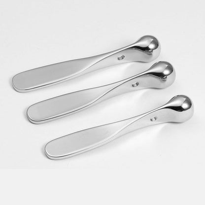 4Pcs Metal Eye Cream Massage Stick Tool for Face Cream Applicator,Makeup Spatula, Eye Cream Applicator, Eye Massage Tool, Eye Cream Applicator, Eye Massages Tool.